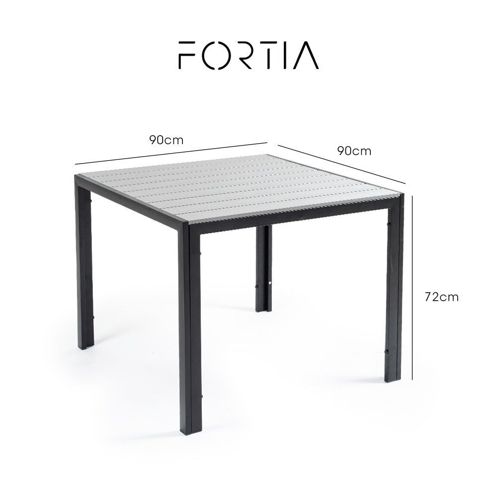 Fortia 90 x 90cm Outdoor Dining Table, Square, Furniture for Outside